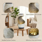Sunlinua Modern Indoor Tabletop Water Fountain for Office Decor - Image 4