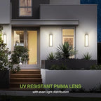 ASD LED Outdoor Sconce Lights, Bronze 3000K 4000K 5000K ETL - Image 4