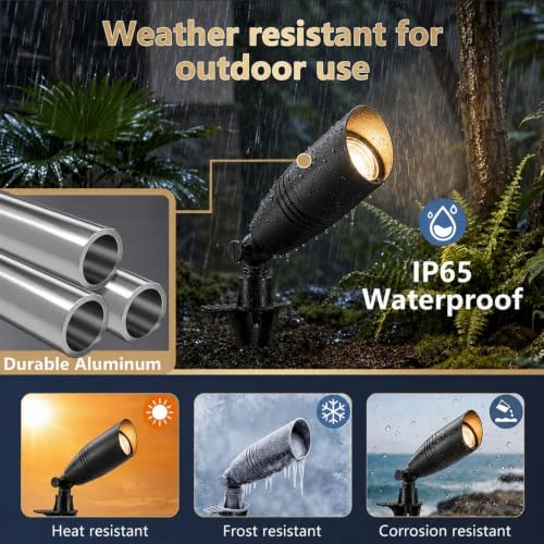 Low Voltage Landscape Lighting,Outdoor Spotlights 12V Uplights - Image 3