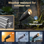 Low Voltage Landscape Lighting,Outdoor Spotlights 12V Uplights - Image 3