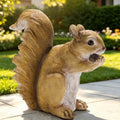 Squirrel Garden Statue Hand-Painted Indoor Outdoor Figurines Yard Art Decor by Unknown