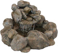 Sunnydaze 18" Rocky Ravine Electric Water Fountain with Submersible Pump by SunnydazeDecor
