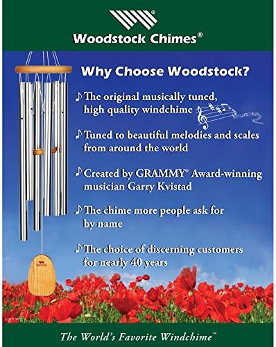Woodstock Chimes Asli Arts Collection, African Trio Bamboo Chime, 32'' Bamboo Wind Chimes for Outdoor, Patio, Home or Garden Décor (CAT601) - Image 6