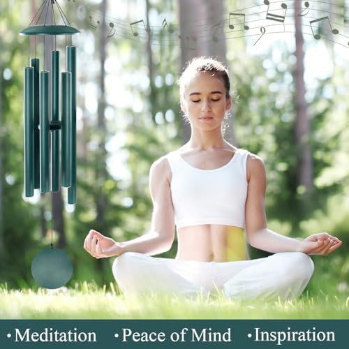 ASTARIN 45in Wind Chimes for Outside,Green - Image 5