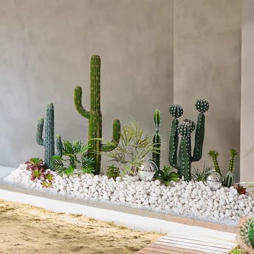 FANTIAN 10 lbs White River Rocks for Plants, Decorative Stones for Vase - Image 4