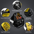 MARUTAI 10in Small Tool Tote Bag, 43-Pocket Organizer for Vehicle Storage - Image 5