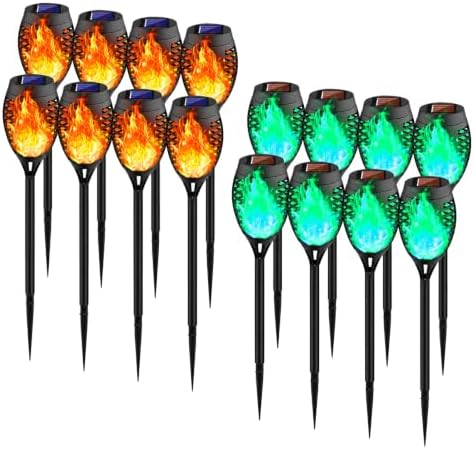 Solar Lights Outdoor, Halloween Solar Torch Lights by Swingers