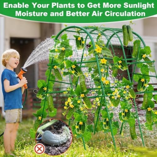 Garvee Garden Arch Trellis for Raised Beds, 4 FT - Image 4