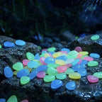 Colorful Glow in the Dark Rocks, Luminous Garden Stones for Landscaping Decor, Aquarium, Outdoor Paths, 200pcs Multi-Color Glowing Pebbles - Image 4