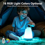 2-Pack Rechargeable Outdoor Table lamp with Handle,RGB and Remote - Image 5