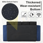 Wearable Large Cleaning Caddy Bag for Housekeepers (Blue) - Image 6