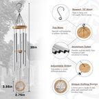 Personalized Memorial Wind Chimes Loss of Christian Ones - Image 3