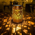 ANYTALK Butterfly Solar Lantern Lights, Outdoor Lanterns Garden Decor, Hanging Solar Lantern for Backyard Porch Patio Table Yard Balcony Lawn Pathway, Gifts for Women Grandma Mom - Image 4