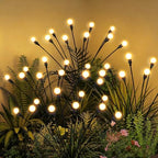 Solar Garden Lights, 8Pack 80LED Swaying Solar Lights Outdoor by PATIOPIA
