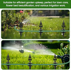 Zonon 6 Packs 12 Inch Garden Hose Guide Stake Heavy Duty Cast Iron Hose Guides Spike Decorative Garden Stakes Protector for Lawn Yard - Keeping Hoses Away from Flower Beds(Classic Style) - Image 5