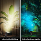 Spot Lights Outdoor 7W RGBW LED Color Changing Landscape Lights with Remote Control Landscape Lighting Spotlight Outdoor Waterproof Spot Lights for Yard Garden Patio Lawn Decorative 2 Pack - Image 7