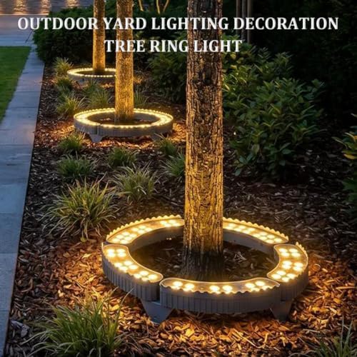 Low Voltage 24V 360° Tree Ring Light Outdoor, Adjustable Trunk Uplight - Image 3