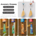 Bamboo 8-Tone Chords Wind Chimes Musical Chords Sound Healing Meditation Yoga Home Garden Patio Decoration - Image 4
