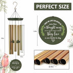 ASTARIN Memorial Wind Chimes for Loss of Loved One/Mother Personalized, Bereavement Wind Chimes Gift for Funeral, Indoor/Outdoor Windchime 30/36 inch(Produced in Texas) - Image 3