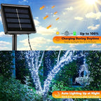 Joomer Solar Christmas Lights Outdoor, 2PACK Total 144FT 400LED, White - Image 4