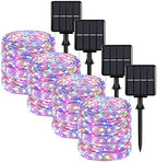 4-Pack Solar Fairy Lights Outdoor, Extra-long 288FT 801LED String Lights by BringYourBrightFuture