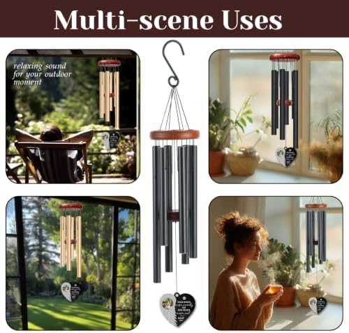 Personalized Cat Memorial Wind Chime, Custom Name & Year - Image 6