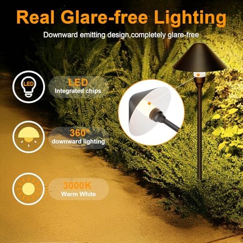 Low Voltage Pathway Lights with Transformer, 4H/6H/8H Cycle Timer - Image 5