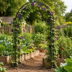 Garden Arch Trellis Metal Arbor Heavy Duty for Climbing Plants - Image 6