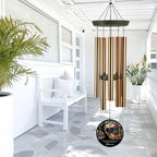 Personalized Memorial Gifts Wind Chimes Forever in Heart - Image 6