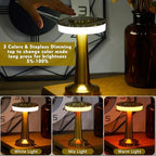 Riakrum 24 Pcs LED Cordless Table Lamp Bulk Rechargeable,Gold - Image 4