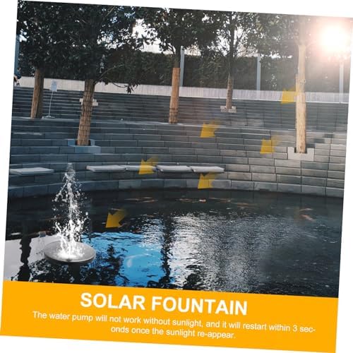 CF002 Solar Floating Water Pump Fountain 150L/H for Pool - Image 5