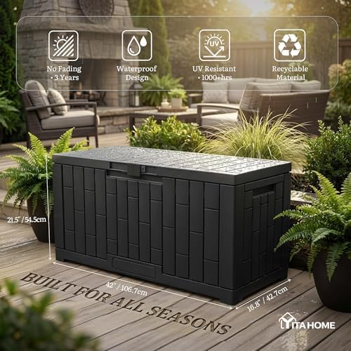 YITAHOME 60 Gallon Outdoor Storage Box - Image 3