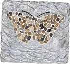 Garden Decor, Double Footprint Stepping Stones, Handcrafted Outdoor Path Accents for Courtyard and Lawn by Unknown