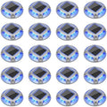 VOLISUN Solar Driveway Marker Lights Dock Marine Led Deck Outdoor 20 Pack by VOLISUN