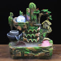 Water Fountains Indoor Rockery Fountain, Small Rockery Water Fountain Indoor with LED Lamp Atomization Effect, Suitable for Living Room, Bedroom, Office Decoration by Unknown