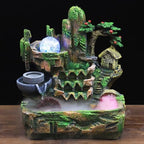 Water Fountains Indoor Rockery Fountain, Small Rockery Water Fountain Indoor with LED Lamp Atomization Effect, Suitable for Living Room, Bedroom, Office Decoration by Unknown