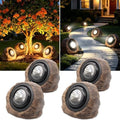 VOOKRY Brown Solar Rock Lights Outdoor, IP65 Waterproof Garden Stone Lights by VOOKRY
