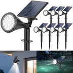Solar Spot Lights Outdoor, 56 LED, Solar Spotlights by Katipeal