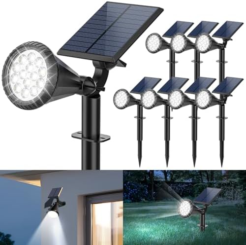 Solar Spot Lights Outdoor, 56 LED, Solar Spotlights by Katipeal