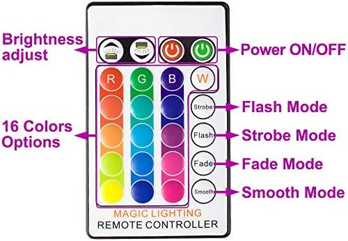 ASIGN 200W RGB LED Flood Lights, Indoor Outdoor Decoration Light Waterproof Color Changing LED Security Light with Remote Control, Dimmable Wall Washer Lights with US 3-Plug - Image 3