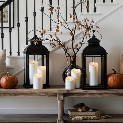 Raycare Outdoor Waterproof Flameless LED Pillar Candles with Remote Timer - Image 3