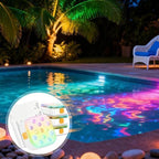 4 Pack Floating Led Pool Lights, Ip68 Waterproof Submersible Lights With Remote, 16 Color Options, Adjustable Brightness, Usb-C Charging For Garden And Pond - Image 2