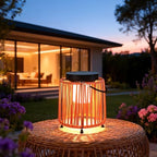 Outdoor Solar Lantern for Patio Waterproof, Rechargeable Table Lamp - Image 7