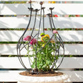 Obelisk Trellis Garden - 27" Metal Climbing Support for Vines by Goooxim