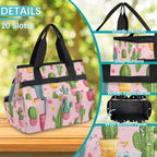 Cactus Cacti Garden Tool Bag with Hard Bottom and 10 Pockets - Image 5