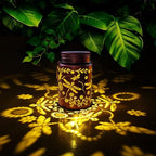 Dragonfly Outdoor Solar Lantern 2pack Waterproof - Christmas Gifts for Outside Lights, Garden Decor for Balcony, Yard and Deck, Gardening Decorations Gifts for Women Mom (Dragonfly 2pack) by solarstatue