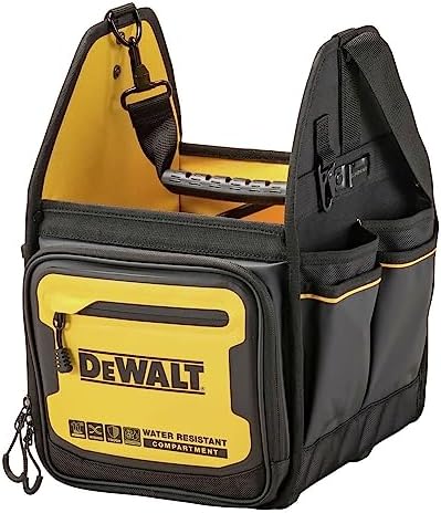 DEWALT Tool Bag, Electrician Tote, Tool Storage and Organization, Durable and Water Resistant, 11 Inch (DWST560105) - Image 2