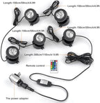 RGB Pond Lights LED Underwater with Timer, IP68 Waterproof Set of 5 - Image 5