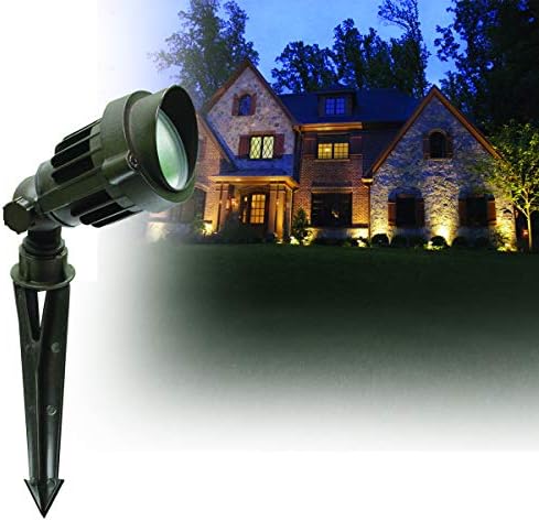 Westgate LED Low Voltage Landscape Spotlight - 12 Volt AC/DC Garden Light - Integrated LED - 400 Lumens - All Accessories Included (6 Watt, 5000K Cool White) - Image 4