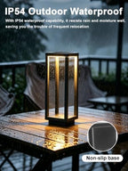 Cordless Table Lamp,Outdoor Rechargeable Table Lamp Waterproof Battery - Image 4